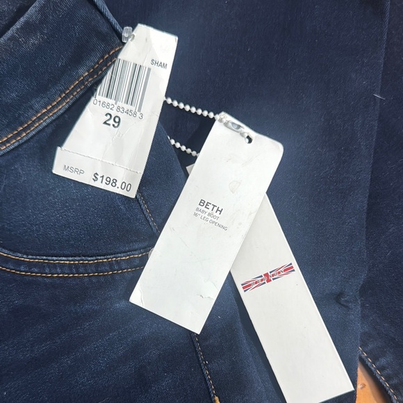 Hudson Jeans Blue Boot Cut Denim 29 NWT - Picture 3 of 6